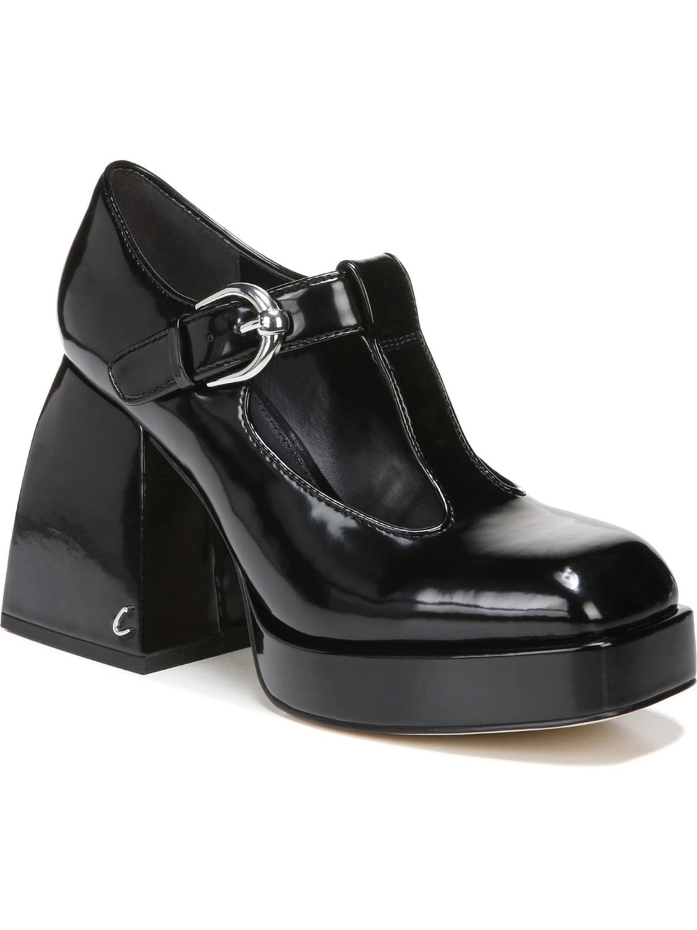 Circus NY by Sam Edelman Black Patent Mary Jane Platform Heels
